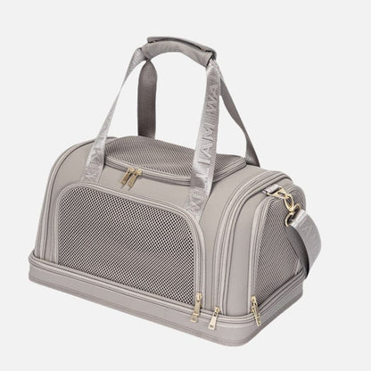 Cloud Nest hondendraagtas voor in het vliegtuig (grijs)