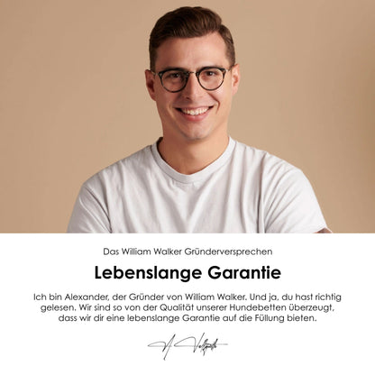 Orthopedisch hondenbed The Cloud (donkergrijs)