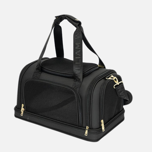 Cloud Nest hondendraagtas voor in het vliegtuig (zwart)